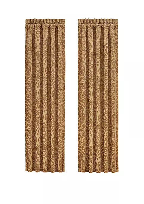 J. Queen New York Sicily Gold 84 in Panel Pair 4 J. Queen New York Sicily Gold 84 in Panel Pair - Image 2