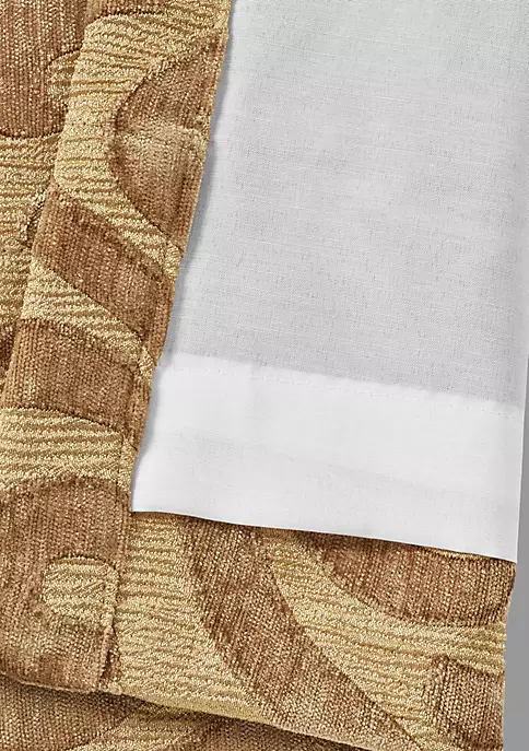 J. Queen New York Sicily Gold 84 in Panel Pair 5 J. Queen New York Sicily Gold 84 in Panel Pair - Image 3