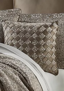 J. Queen New York Cracked Ice 18 Inch Square Decorative Throw Pillow -J. Queen New York Belk 1069