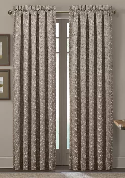 J. Queen New York Cracked Ice 84 Inch Window Panel Pair -J. Queen New York Belk 1101