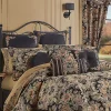 J. Queen New York Toscano Black 4 Piece Comforter Set -J. Queen New York Belk 112