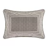 J. Queen New York Deco Silver Boudoir Decorative Throw Pillow -J. Queen New York Belk 1148