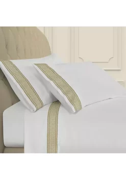 J. Queen New York Monarch - 4Pc. Sheet Set -J. Queen New York Belk 1169