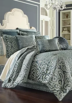 J. Queen New York Sicily Teal King 4 Piece Comforter Set -J. Queen New York Belk 119