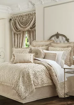 J. Queen New York MELINA WINDOW ASCOT VALANCE -J. Queen New York Belk 1209