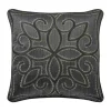 J. Queen New York Deco Charcoal 18" Square Decorative Throw Pillow -J. Queen New York Belk 1228