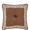 J. Queen New York 18 Inch Timber Gold Square Decorative Throw Pillow -J. Queen New York Belk 1266