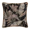 J. Queen New York Martinique Black 20 Inch Square Decorative Throw Pillow -J. Queen New York Belk 1287