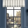 J. Queen New York ADAGIO WINDOW STRAIGHT VALANCE -J. Queen New York Belk 1328