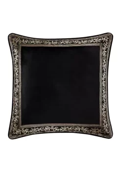 J. Queen New York Windham Black Euro Sham -J. Queen New York Belk 1349