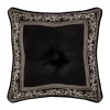 J. Queen New York Windham Black 18 Inch Square Decorative Throw Pillow -J. Queen New York Belk 1373