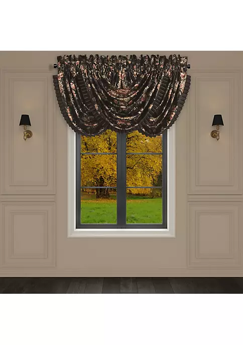 J. Queen New York CHANTICLEER WINDOW WATERFALL VALANCE 3 J. Queen New York CHANTICLEER WINDOW WATERFALL VALANCE