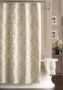 J. Queen New York Horizons Ivory Shower Curtain