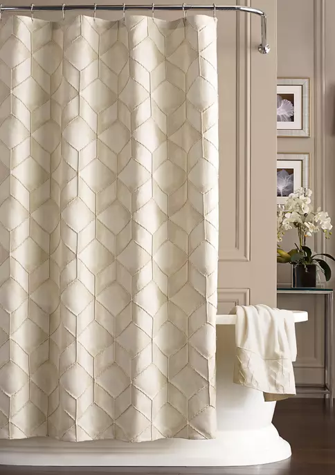 J. Queen New York Horizons Ivory Shower Curtain 3 J. Queen New York Horizons Ivory Shower Curtain