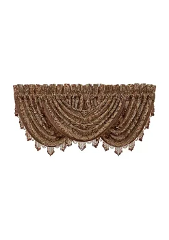 J. Queen New York HARVEST MOON WINDOW WATERFALL VALANCE -J. Queen New York Belk 1414