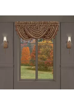 J. Queen New York HARVEST MOON WINDOW WATERFALL VALANCE -J. Queen New York Belk 1415