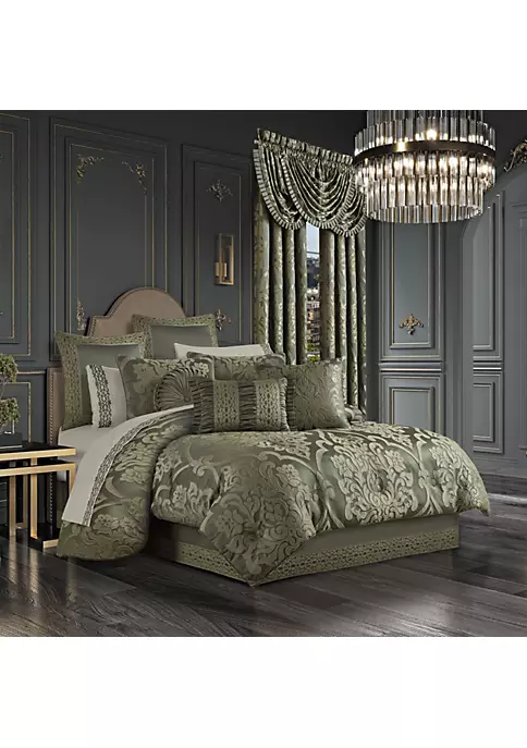 J. Queen New York Santino Tufted Round Decorative Throw Pillow 4 J. Queen New York Santino Tufted Round Decorative Throw Pillow - Image 2