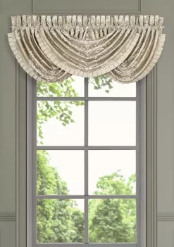 J. Queen New York Belgium Window Waterfall Valance