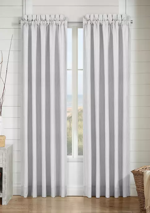 J. Queen New York Shore Navy 84 Inch Window Panel Pair 3 J. Queen New York Shore Navy 84 Inch Window Panel Pair