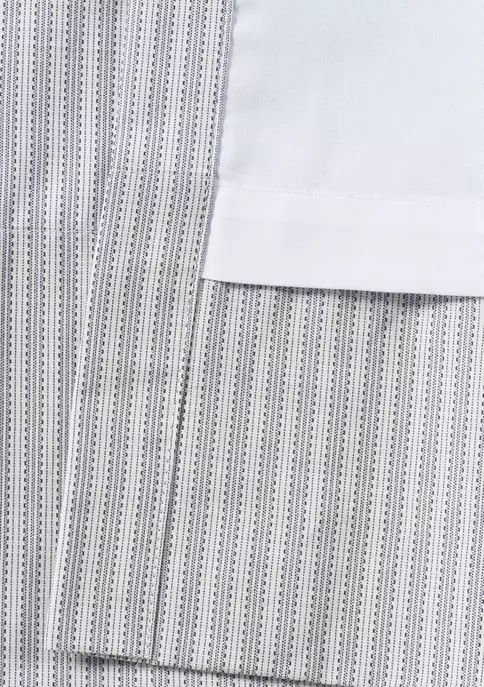 J. Queen New York Shore Navy 84 Inch Window Panel Pair 4 J. Queen New York Shore Navy 84 Inch Window Panel Pair - Image 2