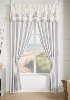 J. Queen New York Shore Navy 84 Inch Window Panel Pair 8 J. Queen New York Shore Navy 84 Inch Window Panel Pair -J. Queen New York Belk 1471