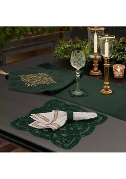 J. Queen New York Noelle Placemat (2 Pack) -J. Queen New York Belk 1504