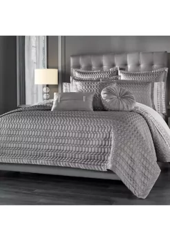 J. Queen New York Luxembourg Silver 20 Inch Square Decorative Throw Pillow 10 J. Queen New York Luxembourg Silver 20 Inch Square Decorative Throw Pillow -J. Queen New York Belk 1508