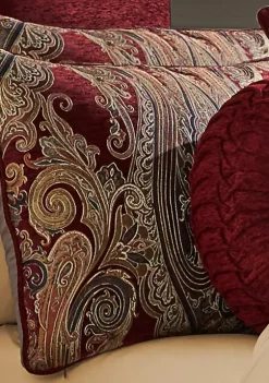J. Queen New York 4 Piece Garnet Red King Comforter Set -J. Queen New York Belk 154
