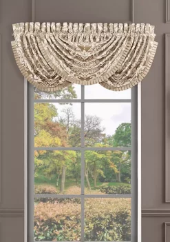 J. Queen New York Lugano Window Waterfall Valance -J. Queen New York Belk 1580