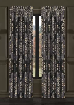 J. Queen New York Savoy Window Panel Pair -J. Queen New York Belk 160