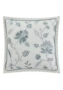 J. Queen New York Blue Garden 18" Square Decorative Throw Pillow -J. Queen New York Belk 1666