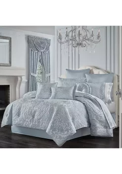 J. Queen New York Malita Powder Blue Euro Sham -J. Queen New York Belk 167