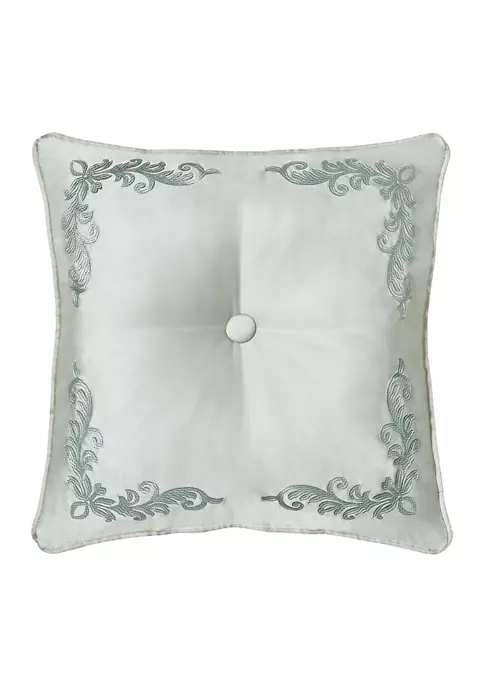 J. Queen New York Belgium - Spa 18" Square Embellished Decorative Throw Pillow 3 J. Queen New York Belgium - Spa 18" Square Embellished Decorative Throw Pillow