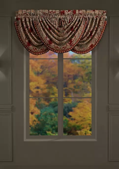 J. Queen New York ROUSSEAU WINDOW WATERFALL VALANCE 6 J. Queen New York ROUSSEAU WINDOW WATERFALL VALANCE - Image 4