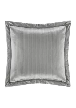 J. Queen New York Luxembourg Silver Euro Quilted Sham -J. Queen New York Belk 1726