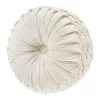 J. Queen New York Opulence Tufted Round Pillow