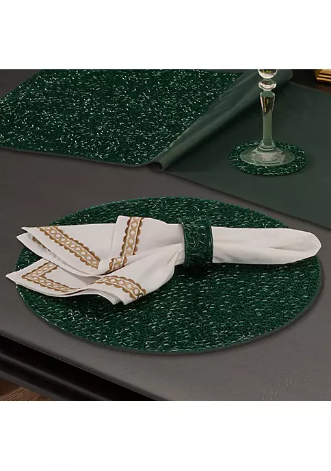 J. Queen New York Sparkle Chargers 2Pc. Set 3 J. Queen New York Sparkle Chargers 2Pc. Set