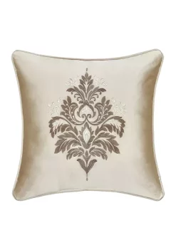 J. Queen New York Belgium 18" Square Decorative Throw Pillow
