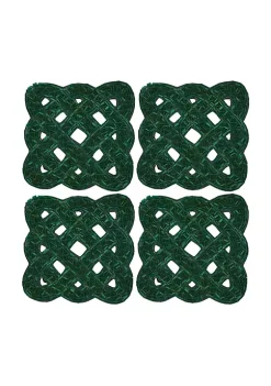 J. Queen New York NOELLE COASTERS 4PC. SET -J. Queen New York Belk 1782