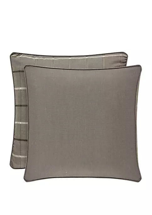 J. Queen New York Sutton Graphite Euro Sham 5 J. Queen New York Sutton Graphite Euro Sham - Image 3