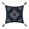 J. Queen New York Giardino 18" Square Embellished Decorative Throw Pillow 1 J. Queen New York Giardino 18" Square Embellished Decorative Throw Pillow -J. Queen New York Belk 1801