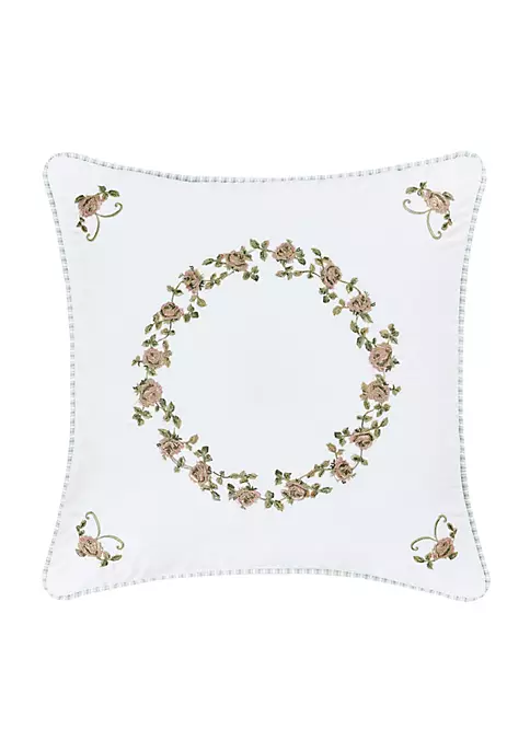 J. Queen New York Rialto - Sage 16" Square Decorative Throw Pillow 5 J. Queen New York Rialto - Sage 16" Square Decorative Throw Pillow - Image 3