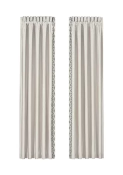 J. Queen New York ADAGIO 84" WINDOW PANEL PAIR -J. Queen New York Belk 1876