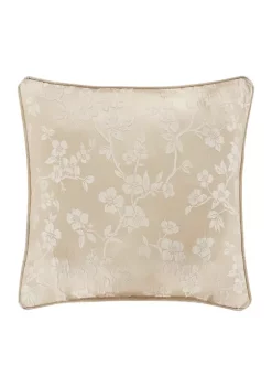 J. Queen New York Blossom 18 Inch Square Decorative Throw Pillow