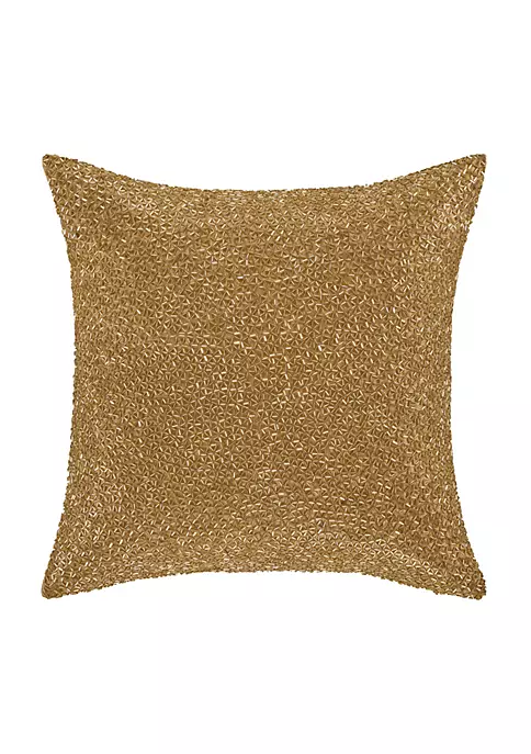 J. Queen New York Sparkle Pillow 16" Square Decorative Throw Pillow 4 J. Queen New York Sparkle Pillow 16" Square Decorative Throw Pillow - Image 2