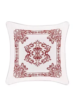J. Queen New York Home For The Holiday 20" Square Decorative Throw Pillow -J. Queen New York Belk 1990