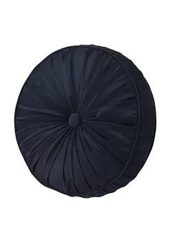 J. Queen New York Caruso Tufted Round Decorative Throw Pillow
