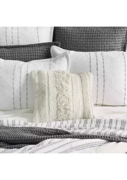 J. Queen New York Driftway Pillow Linen 18 Inch Square Decorative Throw Pillow -J. Queen New York Belk 2053