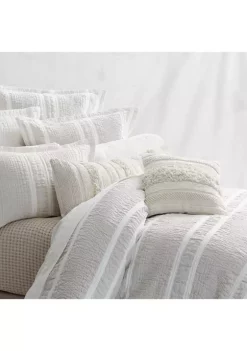 J. Queen New York Driftway Pillow Linen 18 Inch Square Decorative Throw Pillow -J. Queen New York Belk 2055