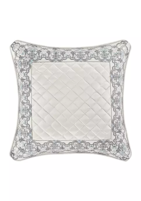J. Queen New York Adagio 18" Square Embellished Decorative Throw Pillow 3 J. Queen New York Adagio 18" Square Embellished Decorative Throw Pillow